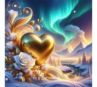Aurora Mountain 500 Piece Jigsaw Puzzles for Adults and Kids, Impossible Puzzle, Jigsaws 500 pieces for adults Gifts, Difficult jigsaw puzzles for The Whole Family