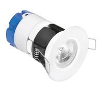 Aurora mPRO AU-MPRO1A/30 220-240V 6W LED IP65 Dimm. Fixed Fire Rated Downlight 3000K