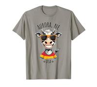 Aurora NE USA Funny Cow Cartoon Design T-Shirt