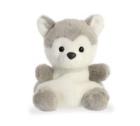 Aurora Palm Pals, Busky The Husky Dog, Soft Toy, 33474, 5 inches, Grey and...