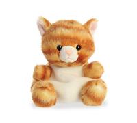Aurora Palm Pals, Meow Kitty Tabby Cat, Soft Toy, 33473, 5 inches, Orange