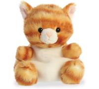 Aurora Palm Pals, Meow Kitty Tabby Cat, Soft Toy, 33473, 5 inches, Orange