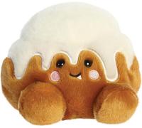 Hamleys Plush Toy Palm Pals Sugary Cinnamon Roll 5" Brown & White