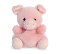 Aurora Palm Pals, Wizard The Pig Soft Toy, 61242, 5 inches, Pink