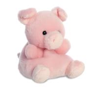 Aurora Palm Pals, Wizard The Pig Soft Toy, 61242, 5 inches, Pink