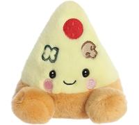 Aurora, 33688, Palm Pals Peppa Pizza, 5In, Soft Toy, Yellow & Brown