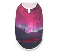 Aurora Pink-Romance Print Pet Clothes T Shirt Pets Clothing Vests Tee Tops Dogs Costume Coat For Dog Cat 2XL
