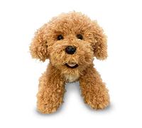 Aurora Puppy Stuffed Animal Plush, Dog, Golden Brown, Doodle, 10 inch