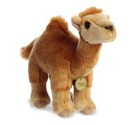 Aurora® Realistic Miyoni® Dromedary Camel Stuffed Animal - Lifelike Detail - Cherished Companionship - Brown 11 Inches