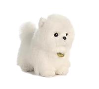 Aurora Realistic Plush Dog Toy | Stuffed Pomeranian Chihuahua Puppy Doll | Soft Plush Cartoon Pet | 25cm DIY Toy for Kids