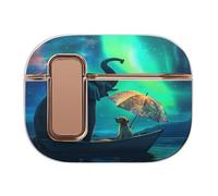 Aurora Scenery Elephant Headphone Case Compatible with Airpod Pro 2 Protective Cover Cute Hard Case