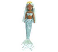 Aurora, 33364, Sea Sparkles Aqua Fleur, 18In, Soft Toy, Blue, 46 cm