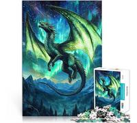 Aurora Seraphim DragonPuzzles for teenagers 1000 Piece Challenging Game and Family Play Parent-child interaction 38x26cm