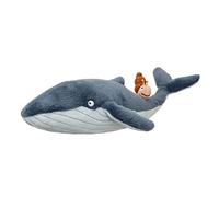 Aurora Snail and The Whale Soft Toy, 61238, 7in, Grey, for Fans of The Book by Julia Donaldson and Axel Scheffler, Blue , 20 x 33 x 9 centimeters