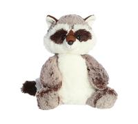 Aurora® Snuggly Sweet & Softer™ Rocky Raccoon™ Stuffed Animal - Comforting Companion - Imaginative Play - Gray 11.5 Inches