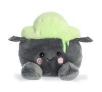 Aurora® Spooky Palm Pals™ Bubbly Cauldron™ Stuffed Animal - Pocket-Sized Play - Collectable Fun - Gray 5 Inches