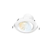 Aurora SpryteCS AU-DDL10260CS 240V 6W 60° Adjustable Dimmable LED Downlight 3000K/4000K/6500K