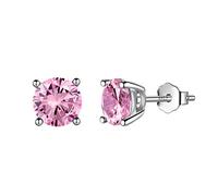 Aurora Tears Birthstone Stud Earrings 925 Sterling Sliver Birthstone Earring Birth Stone Jewelry Gifts for Women and Men DE0214