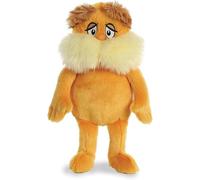 Aurora The Lorax 7.5 In Dr Seuss Plush Soft Cuddly Toy Orange