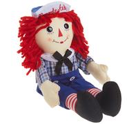 Aurora? Timeless Raggedy Ann & Raggedy Andy? Raggedy Andy Classic Stuffed Animal - Cherished Memories - Lasting Play - Multicolor 16 Inches