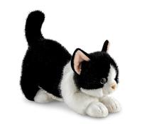 Aurora Uk AURORA, 61613, Borealis Domino Tuxedo Cat 12In, Soft Toy, Black & White
