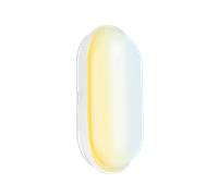 Aurora UtiliteCS AU-BH215CS 240V 15W IP65 Colour Switchable Oval LED Bulkhead White 3000/4000/6500K