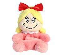 Aurora® Whimsical Dr. Seuss™ Cindy-Lou Who Palm Pals™ Stuffed Animal - Officially Licensed Plush for Imaginative Play - Perfect for Kids and Adults - Pink 4.5 Inches