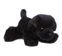 Aurora, 31295, Mini Flopsies Blackie Black Labrador Dog, 8in, Soft Toy, 8"
