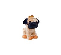 Aurora World 60879 Royal Pug Dog, Brown and Black, 7-Inch