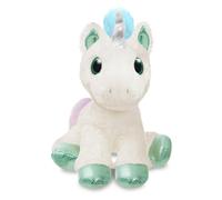 Aurora World 60897 Bubbles Cream Unicorn 12In, Blue and White