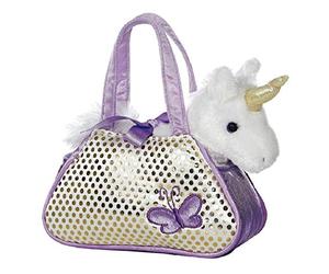 Aurora World 8-inch Fancy Pal Unicorn (Purple/white)