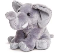 Aurora, 19266, Destination Nation Elephant, 10In, Soft Toy, Grey