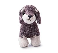 Aurora World Fabbies Dachshund Plush Toy (Small, Brown/Light Brown/White)