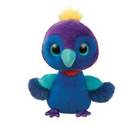 Aurora YooHoo, Bellus The Congo Peafowl, 6In, 61286, Purple and Blue, Soft Toy