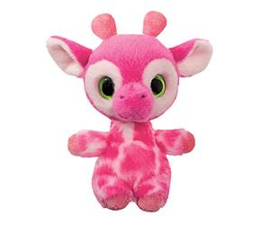 Aurora YooHoo, Gina The Giraffe, 6In, 61283, Pink, Soft Toy