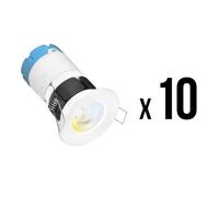 Aurora Zigbee 6.5W 640Lm Tuneable Dimmable Fire Rated Led Downlight- Mpro1Zx 10Pk