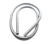 Aurorad 2PCS,1 Meter Custom Small Steel Long Flexible Extension Compression Spring,0.2/0.3mm Wire Dia*1/2/3/4/5mm Out Dia*1000mm Length (Size : 0.3x2.5x1000mm)