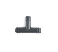 Aurorad 32mm Plastic Tee Type Barbed Pipe Fitting 1.2'' PE Irrigation Garden Water hose 3 Ways Socket Connector