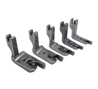 Aurorad 5 PCS/Set Industrial Sewing Machine Hemmer Crimping Presser Foot/feet For BrotherJuki Typical Consew Sunstar Jack Pfaff