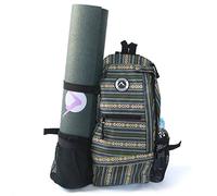 AURORAE Yoga Mat/Gym Bag for Men and Woman with Strap. Multi Purpose Cross-body Travel Sling Back Pack. For Yoga,Pilates,Exercise,Fitness, Aerobics and Work Out while on the move. Mat sold separately.