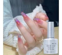 Auroras Shining Cat Eye Gel Nail Polish - Double Illusion Glitter Magnet, Pearl Shell Sparkle, Soak Off UV LED Gel