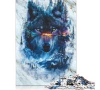 Auroras Wolf Puzzles for Adults 1000 Piece Puzzle for Teenager Age 12 Years Up Christmas Eve Gifts 1000pcs (38x26cm)