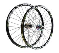 AuroraXQ 26/27.5/29" Bike Wheelset Mountain Bike Front/Rear Wheel, Disc Brake Quick Release Aluminum Double-Wall Rim 32H fits 7-12S & 1.25-2.25" Tires