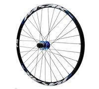 AuroraXQ Mountain Bike Wheel Set 26/27.5/29", MTB Rear Wheel HG Disc Brake, Bicycle Front Wheel Quick Release Fit 7-12 Speed Cassette - Blue(Rear Wheel,26 inch)