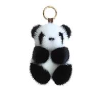 Auroriel Plush Panda Keychain Cute Cartoon Animal Panda Pendant Soft Plush Keyring Bag Wallet for Women Men Kids Gift Decoration Key Accessories