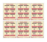 Auroscent Chair Yoga Workout, Easy-to-Follow Exercise Guide with Structured Weekly Program