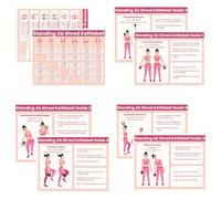 Auroscent Standing Abs Kettlebell Workout 30 Days, Ab Shred Core Workout Guide, 6 Essential Exercises, Full Program Plan