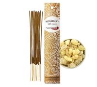 Auroshikha Incense Sticks 100% Natural 10 g Incense Sticks Made of Natural Materials without Chemicals Traditional Indian Incense for Meditation Relaxation (Frankincense)