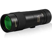 Aurosports 10-30x40 Zoom Monocular with Bak4 Prism High Power Compact Waterproof Telescope Dual Focus Fit Adults for Hiking