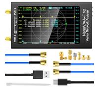 AURSINC NanoVNA-F V2 Vector Network Analyzer, 50KHz-3GHz Antenna Analyzer Ham Radio HF VHF UHF 4.3inch screen 5000mAh Battery Measuring S-Parameters Voltage Standing Wave Ratio Phase Delay Smith Chart